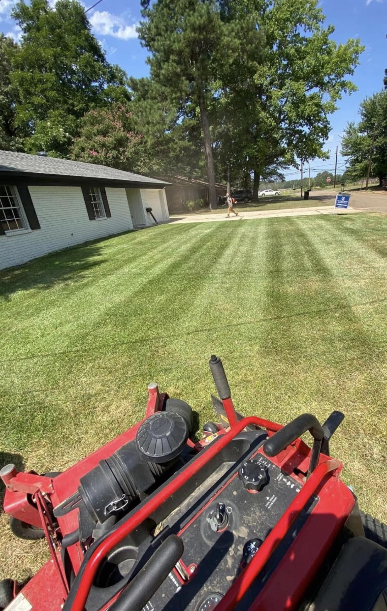 Commercial Mowing Stripes